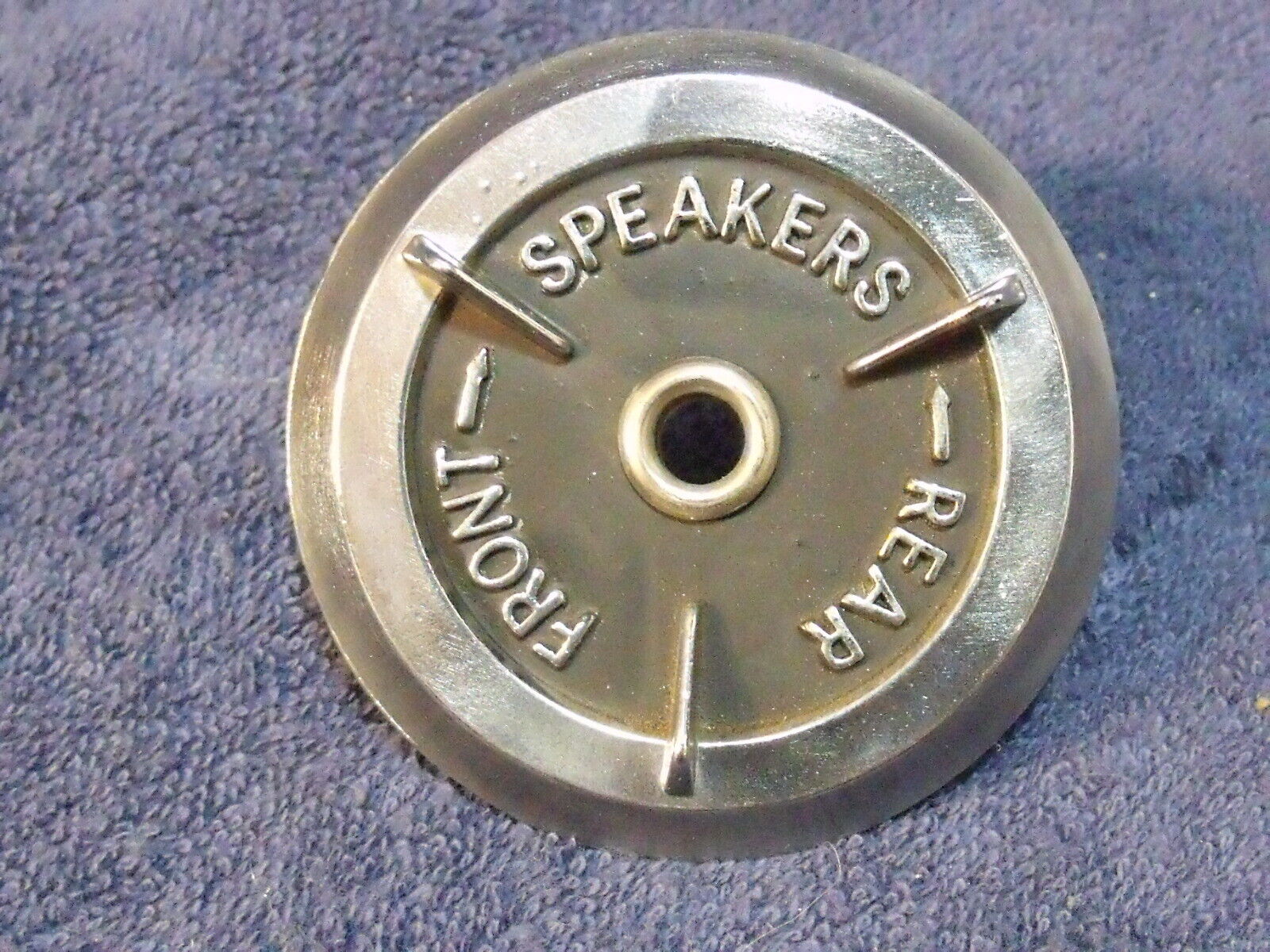 Vintage 1964 Oldsmobile Fader Radio Knob Front Rear Speaker ~ 7288293