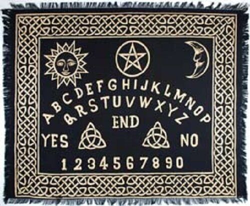 Ouija Spirit Board Altar Cloth 24 X 30 Wiccan Pagan Altar Supply #89