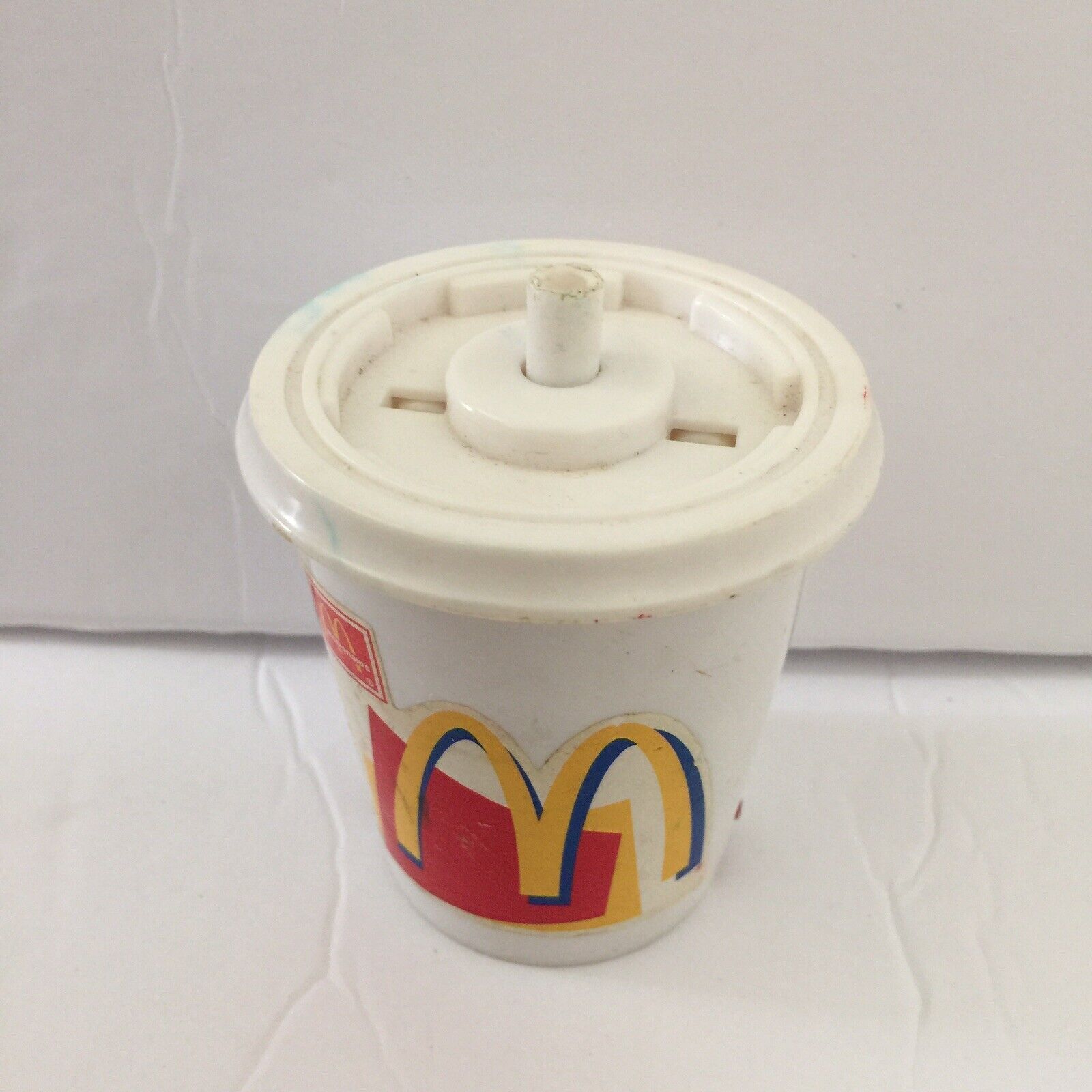 Mcdonalds Play Food Playset Drive Thru Drink Or Milkshake Cup 3” Tall