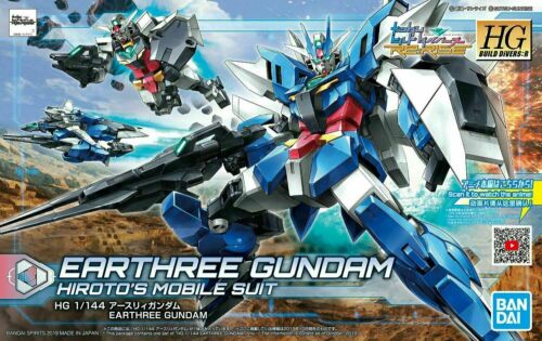 Gundam 1/144 Hgbd:r #01 Gundam Build Divers Re: Rise Earthree Gundam Model Kit