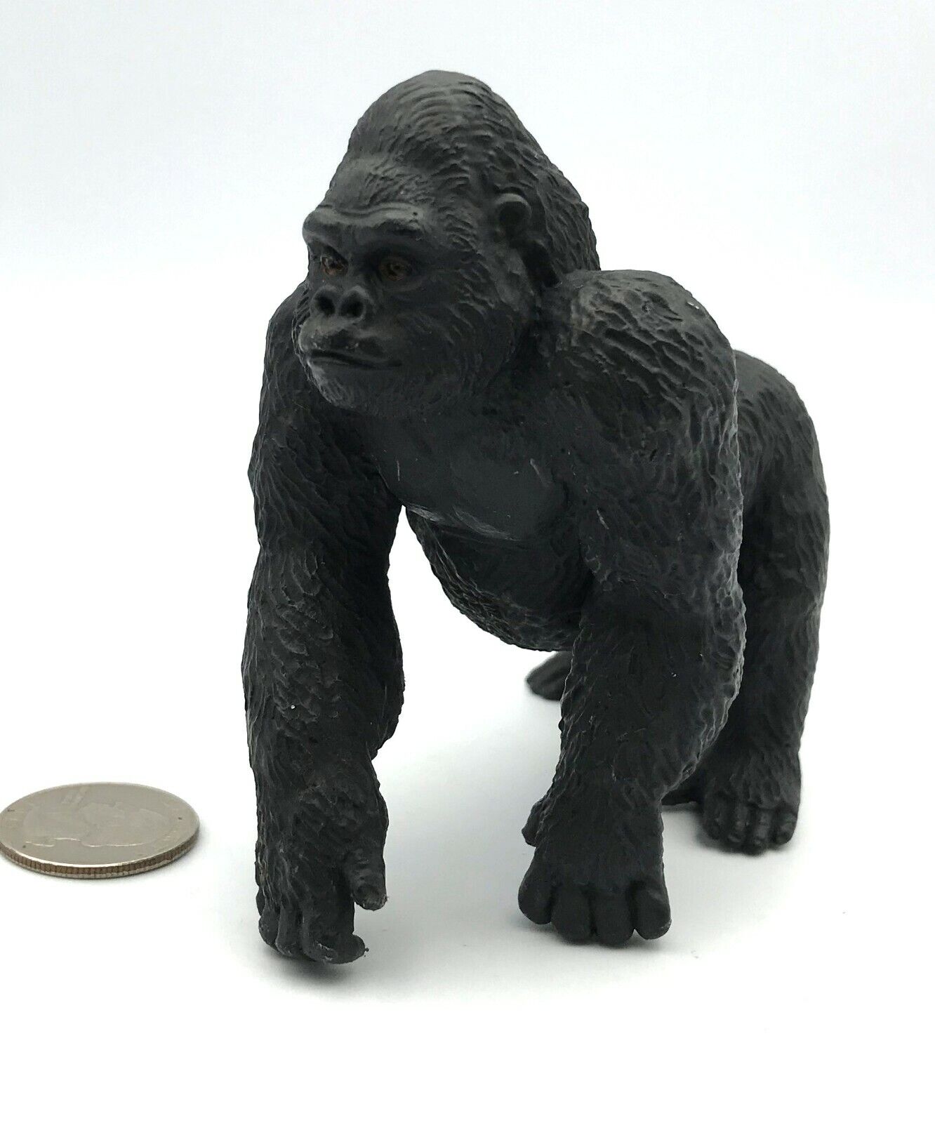Safari Ltd Male Gorilla Silverback Adult 2005 Ape Animal Figure