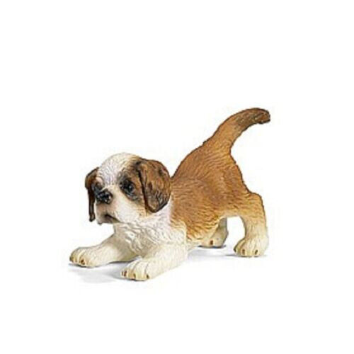 Schleich 16345 St. Bernard Puppy Dog Toy Animal Figurine Model - Nip