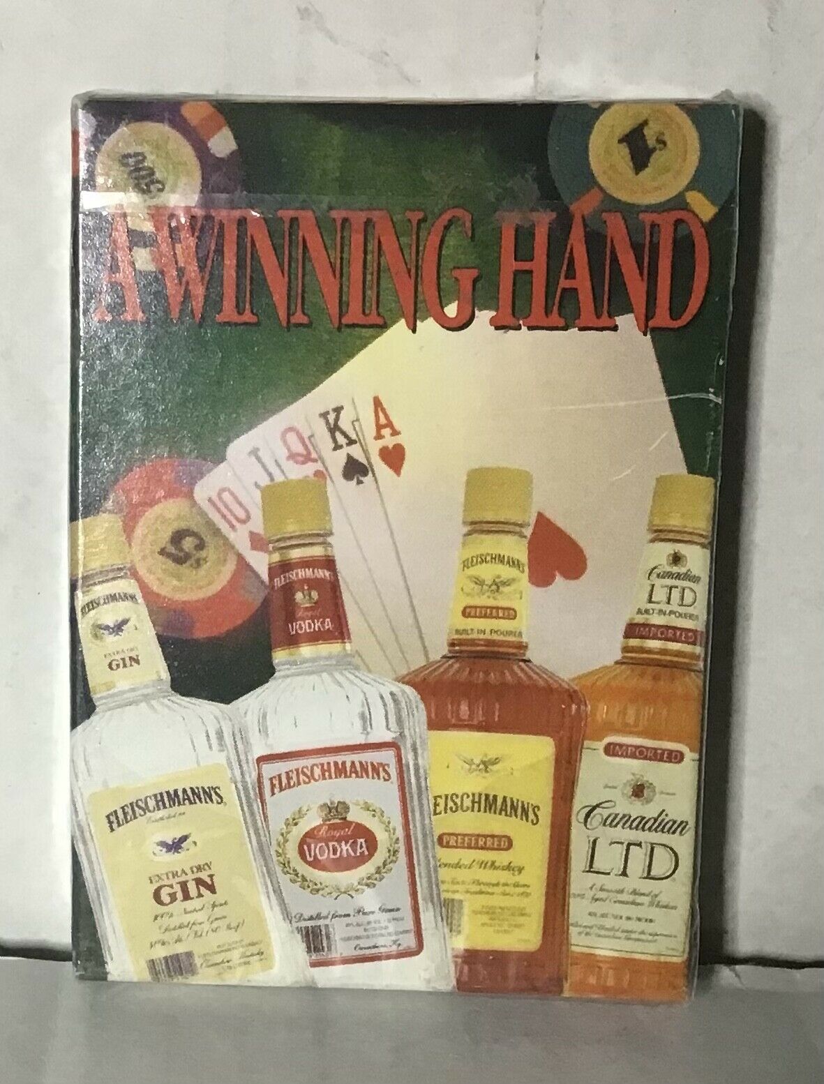Fleishman Vodka Playing Cards. A Winning Hand.