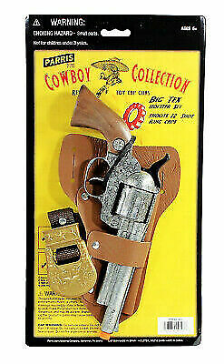 Big Game Toys Tex-pistol Cowboy Western Holster Cast Metal Toy Cap Gun