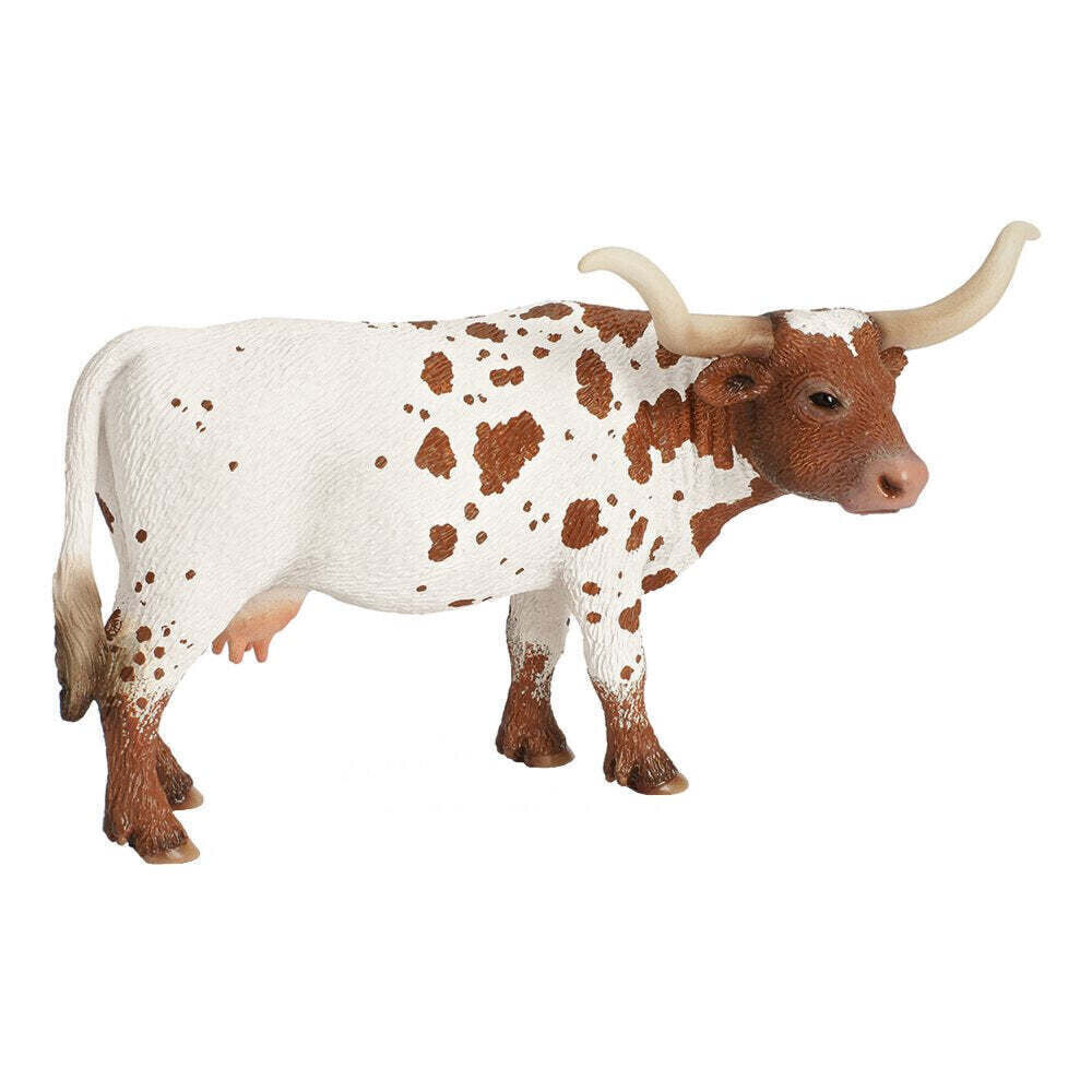 Schleich 13685 Texas Longhorn Cow Retired Toy Animal Figurine Model - Nip