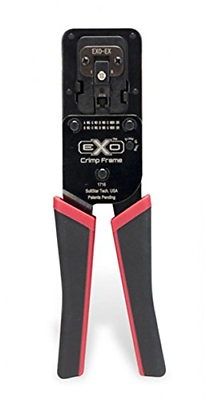 Platinum Tools 100061c Exo Crimp Frame With Exo-ex Die Set For Ezex-rj45