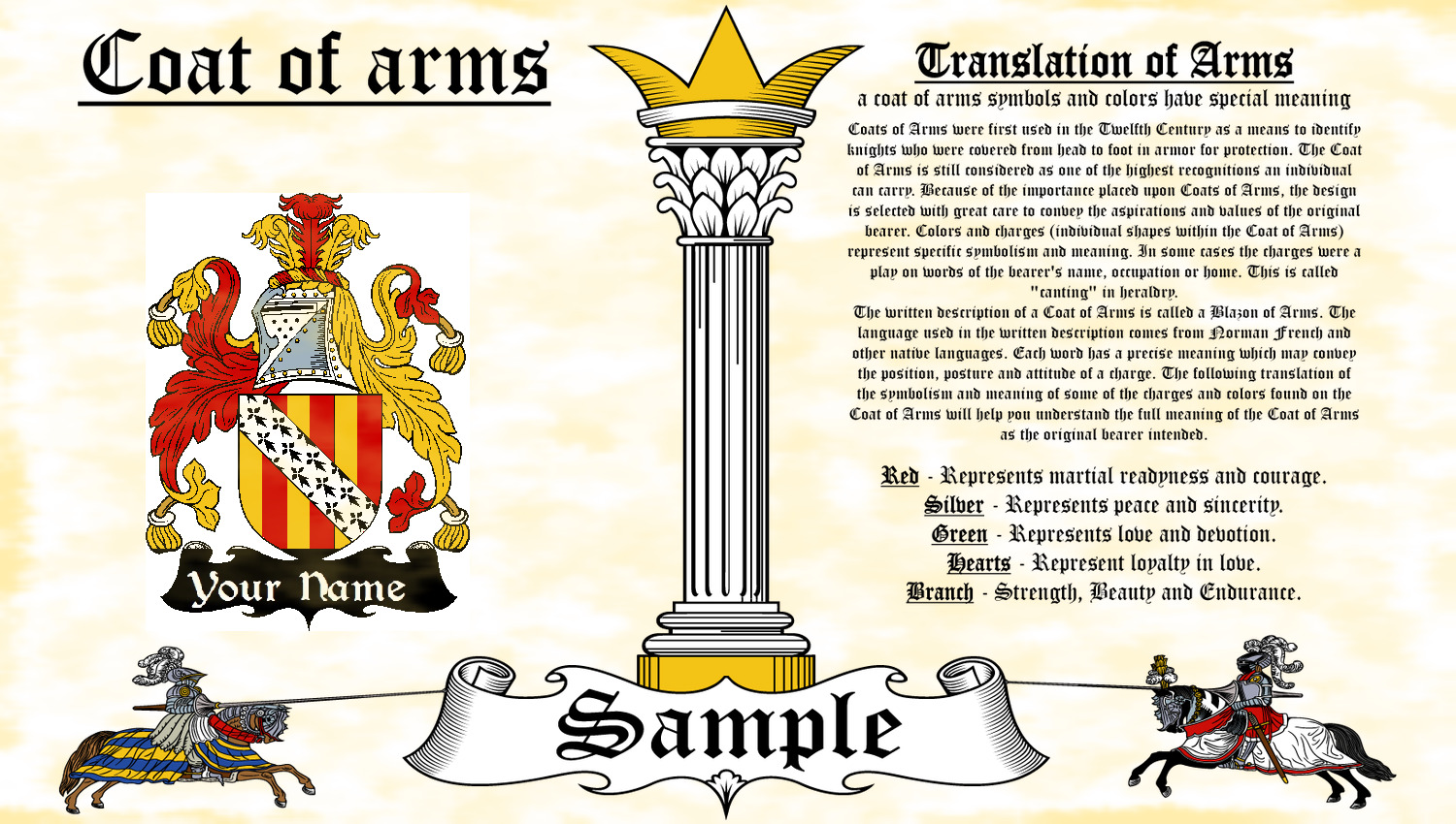 Dracat-drucott Coat Of Arms Heraldry Blazonry Print