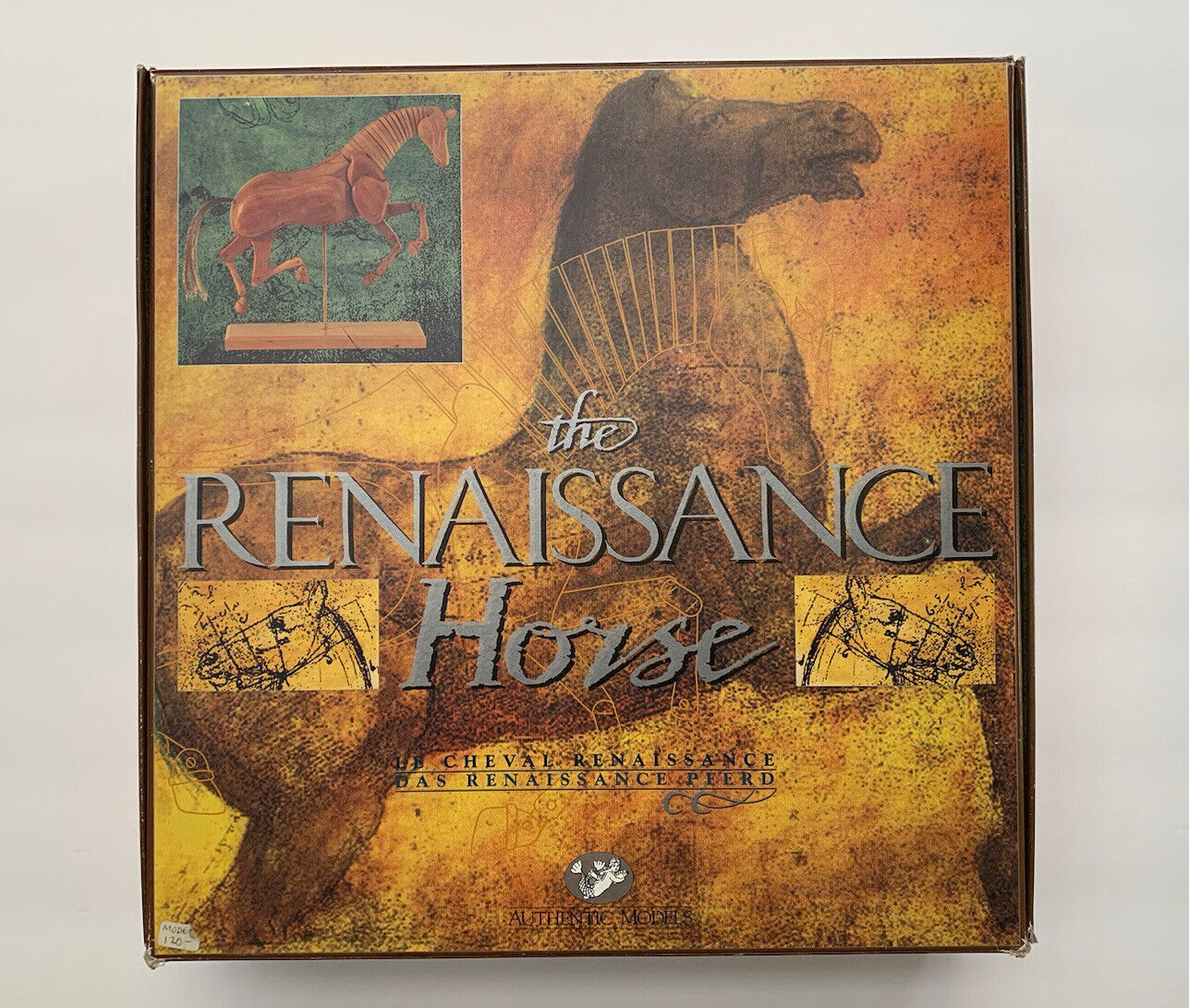 Authentic Models Artist's Renaissance Drawing Horse